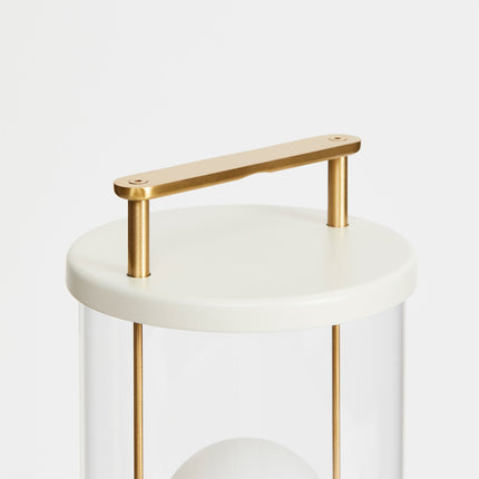 The Muse Portable Lamp in Candlenut White Home Decor > Lighting > Lamp > Table Lamps TriadCommerceInc