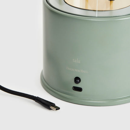The Muse Portable Lamp in Pleasure Garden Green Home Decor > Lighting > Lamp > Table Lamps TriadCommerceInc