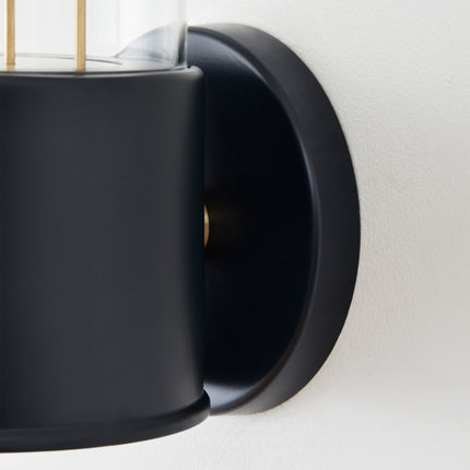 The Muse Wall Light in Hackles Black Home Decor > Lighting > Wall Lighting > Wall Sconces TriadCommerceInc