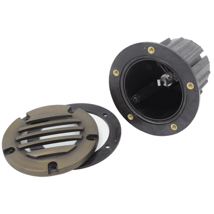 Cast Brass LED In-Ground Well Light Waterproof IP65 Underground Light TriadCommerceInc
