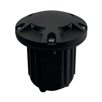 Cast Brass LED In-Ground Well Light Waterproof Outdoor Underground Light TriadCommerceInc None Dark Brass