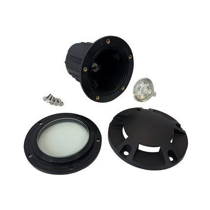 Cast Brass LED In-Ground Well Light Waterproof Outdoor Underground Light TriadCommerceInc