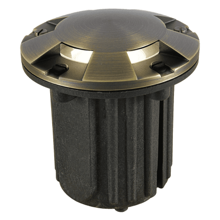 Cast Brass LED In-Ground Well Light Waterproof Outdoor Underground Light TriadCommerceInc