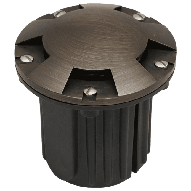 Cast Brass LED In-Ground Well Light Waterproof Outdoor Underground Light TriadCommerceInc