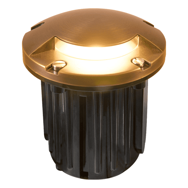 Cast Brass Low Voltage LED In Ground Light Underground Light TriadCommerceInc