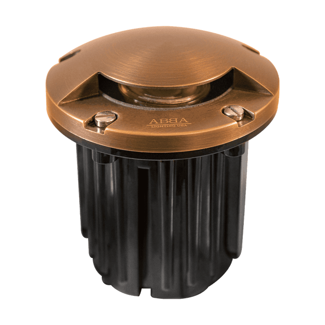 Cast Brass Low Voltage LED In Ground Light Underground Light TriadCommerceInc