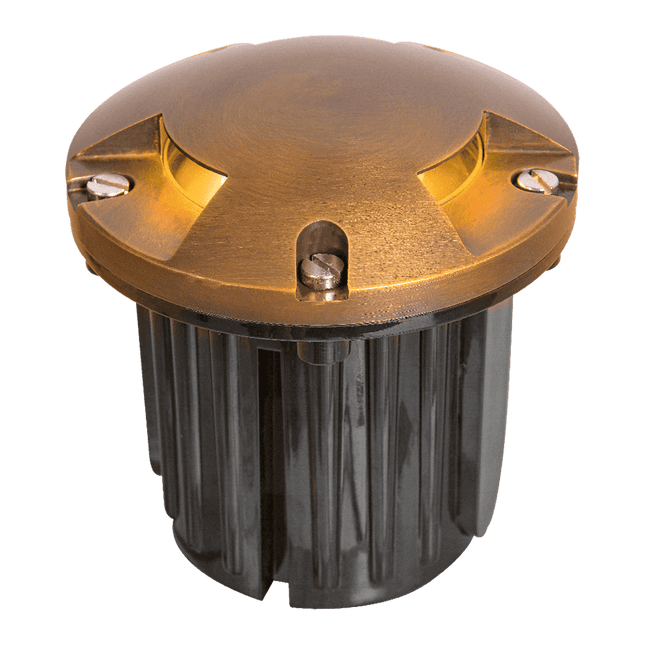 Cast Brass Tri-Directional LED In-Ground Light Underground Light TriadCommerceInc