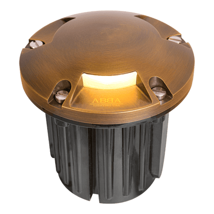 Cast Brass Tri-Directional LED In-Ground Light Underground Light TriadCommerceInc