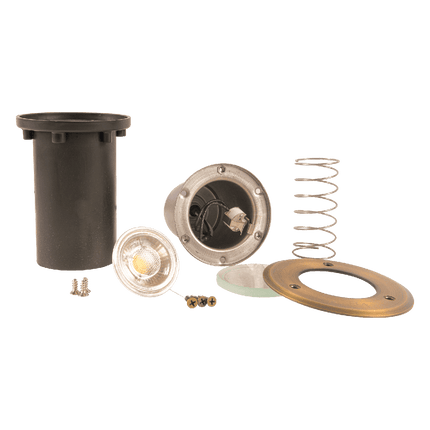 Cast Brass LED In-Ground Well Light Waterproof Outdoor Underground Light TriadCommerceInc
