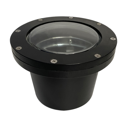 PAR36 LED In-Ground Well Light Fiber Glass Waterproof Underground Light TriadCommerceInc Black None
