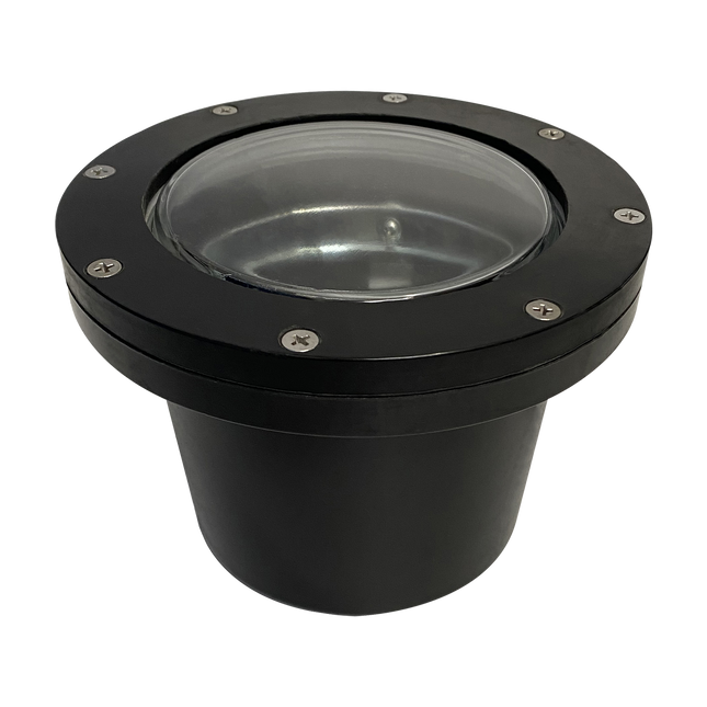 PAR36 LED In-Ground Well Light Fiber Glass Waterproof Underground Light TriadCommerceInc Black None