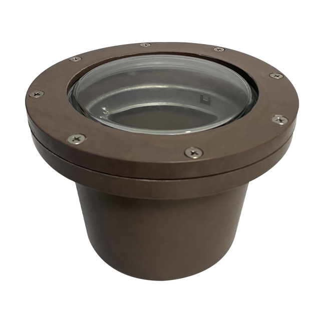 PAR36 LED In-Ground Well Light Fiber Glass Waterproof Underground Light TriadCommerceInc Brown None