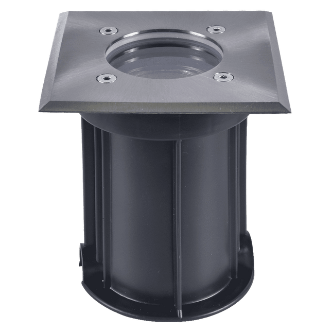 Square LED In-Ground Well Light Stainless Steel Outdoor Underground Light TriadCommerceInc Stainless Steel None