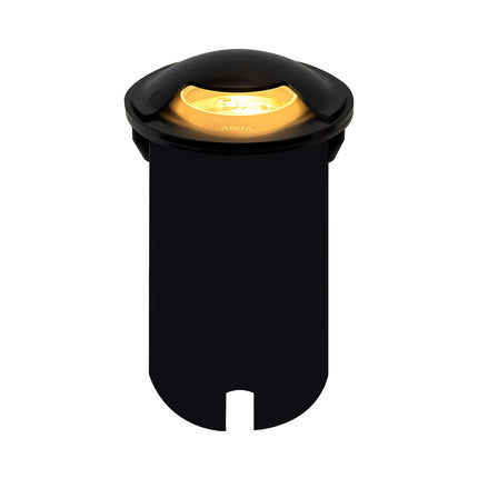 Stainless Steel In-Ground LED Landscape Light Underground Light TriadCommerceInc Black None