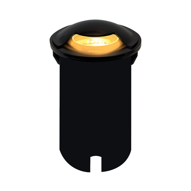 Stainless Steel In-Ground LED Landscape Light Underground Light TriadCommerceInc Black None