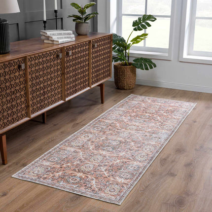 Flat Pile Urpi Red Washable Rug - Clearance Rugs TriadCommerceInc