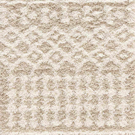 Prompton Cream Plush Area Rug Rugs TriadCommerceInc