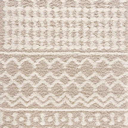 Prompton Cream Plush Area Rug Rugs TriadCommerceInc
