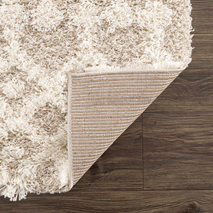 Prompton Cream Plush Area Rug Rugs TriadCommerceInc