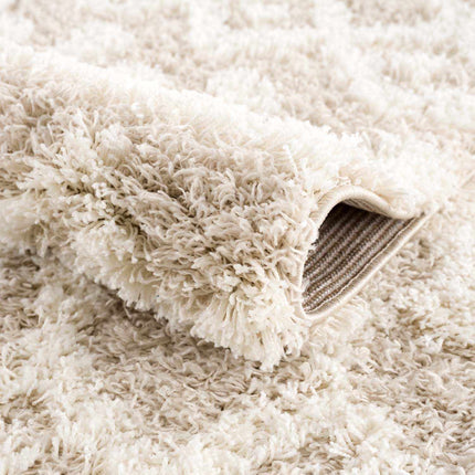 Prompton Cream Plush Area Rug Rugs TriadCommerceInc