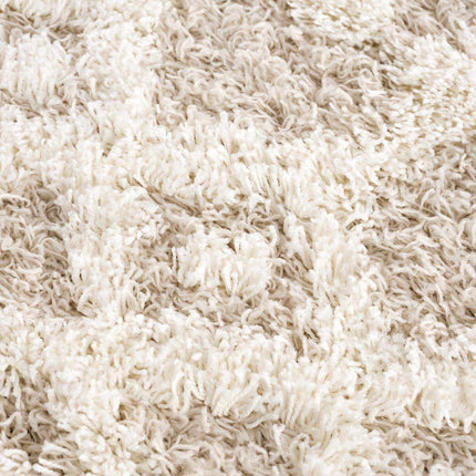 Prompton Cream Plush Area Rug Rugs TriadCommerceInc 2'7" x 10' Runner