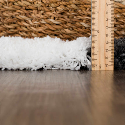 Atira Black & White Checkered Area Rug Rugs TriadCommerceInc