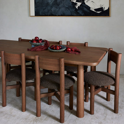 Teddy Dining Chair - Mocha Kitchen & Dining Room Chairs TriadCommerceInc