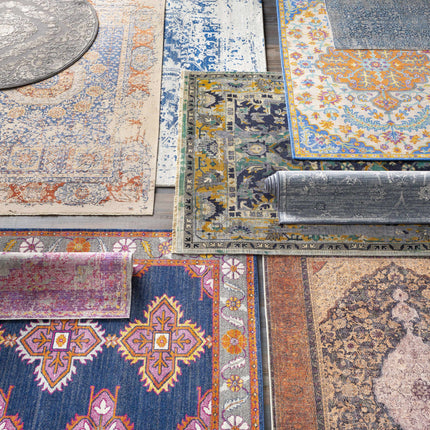Rachel Navy Area Rug Rugs TriadCommerceInc