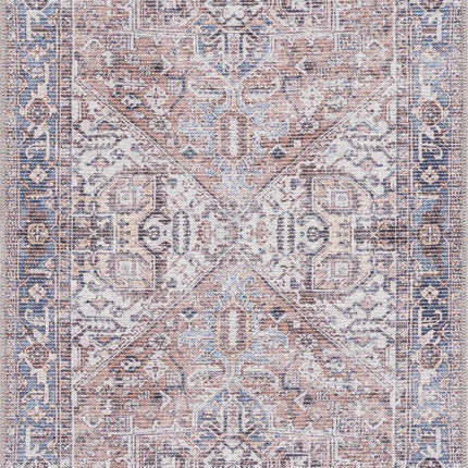 Viho Vintage Flat Pile Washable Rug - Clearance Rugs TriadCommerceInc