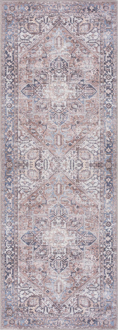 Viho Vintage Flat Pile Washable Rug - Clearance Rugs TriadCommerceInc