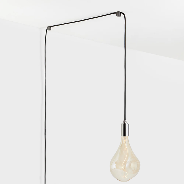 Voronoi III Plug-In Pendant Light in Graphite Home Decor > Lighting > Ceiling Lights > Pendant Lights TriadCommerceInc Graphite