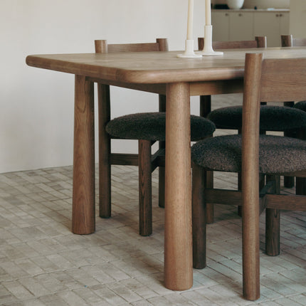 Topa Topa Dining Table - Mocha Kitchen & Dining Room Tables TriadCommerceInc