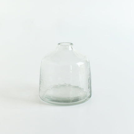 Bella Handblown Hammered Bud Vase Pots & Planters TriadCommerceInc