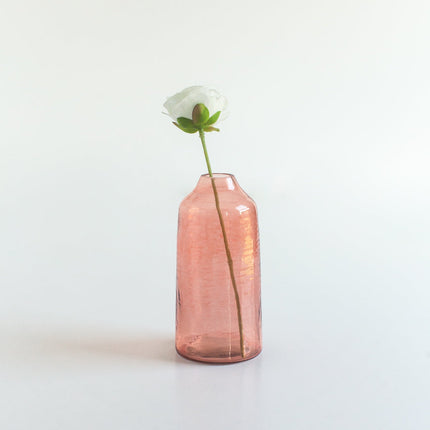 Siena Handblown Hammered Bud Vase Vase TriadCommerceInc