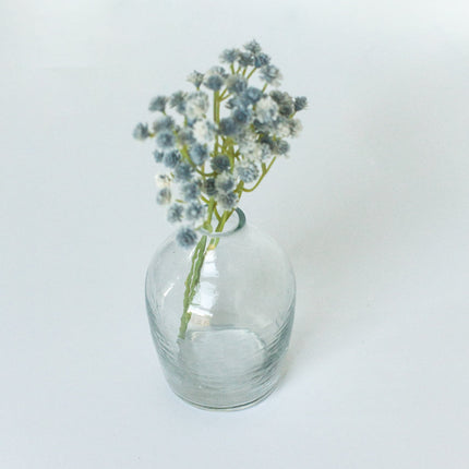 Haley Handblown Hammered Bud Vase Vase TriadCommerceInc