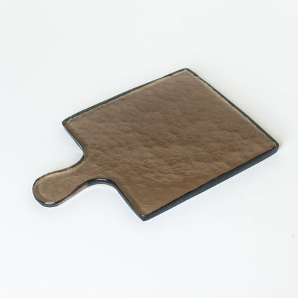 Hammered Glass Serving Boards Kitchen & Dining TriadCommerceInc Smoke