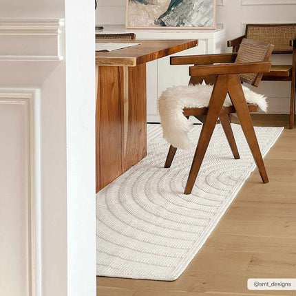 Deron White Washable Area Rug Rugs TriadCommerceInc