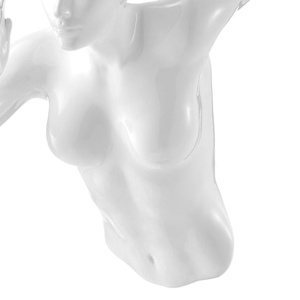 White Wall Runner 20" Woman Sculpture Sculpture TriadCommerceInc   