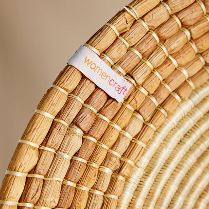 Maua Banana Bark Wall Basket Wall Basket TriadCommerceInc