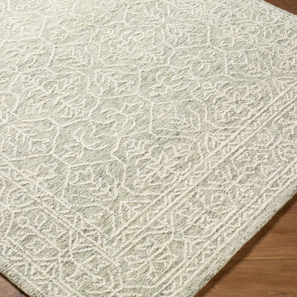 Yadid Gray Wool Area Rug Rugs TriadCommerceInc