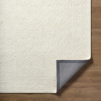 Yadid Cream Wool Area Rug Rugs TriadCommerceInc