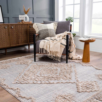 Ampusungan High-Low Rustic Rug Rugs TriadCommerceInc 5'3" x 7' Rectangle