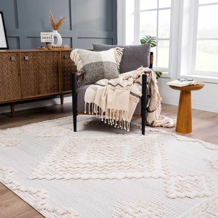 Rosales High-Low Rustic Rug Rugs TriadCommerceInc