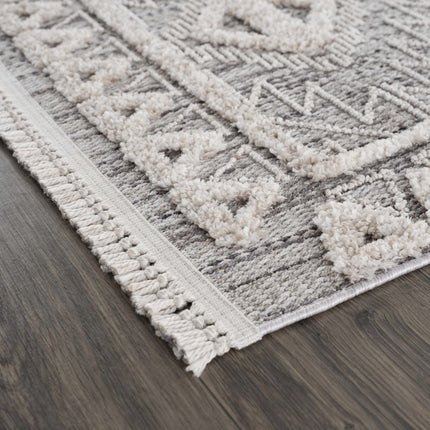Agoo High-Low Pile Rustic Rug Rugs TriadCommerceInc