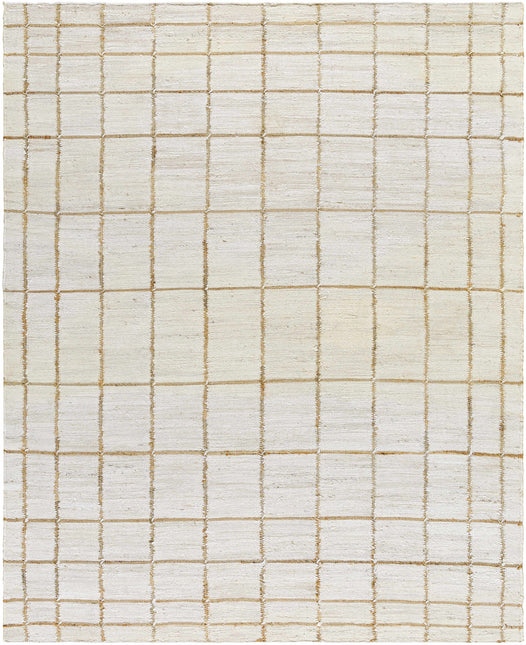 Zared Checkered Jute Area Rug Rugs TriadCommerceInc