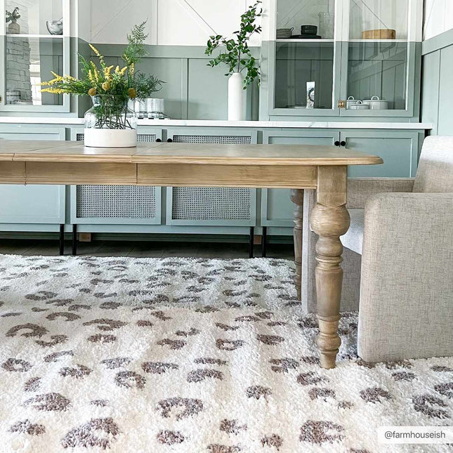 Zhen Pink Spots Leopard Rug - Clearance Rugs TriadCommerceInc