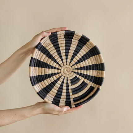 Zulo Woven Wall Disc Wall Basket TriadCommerceInc Small