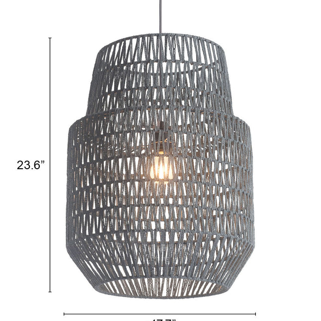 Daydream Ceiling Lamp Gray Pendants TriadCommerceInc   