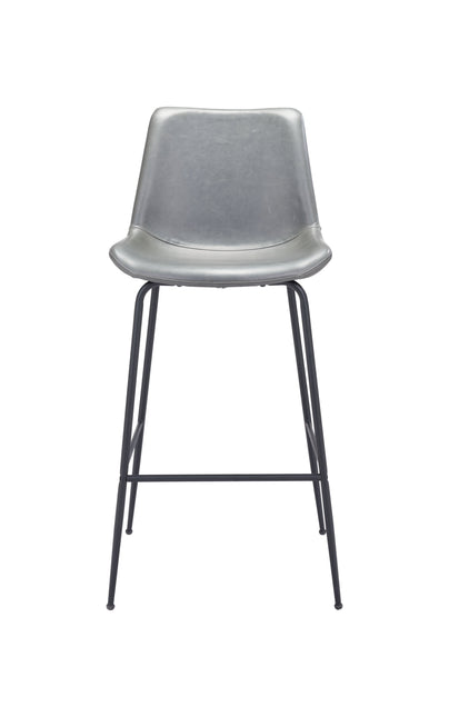 Byron Barstool Gray Barstools TriadCommerceInc   
