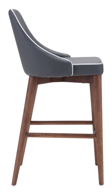 Moor Counter Stool Dark Gray Counter Stools TriadCommerceInc   